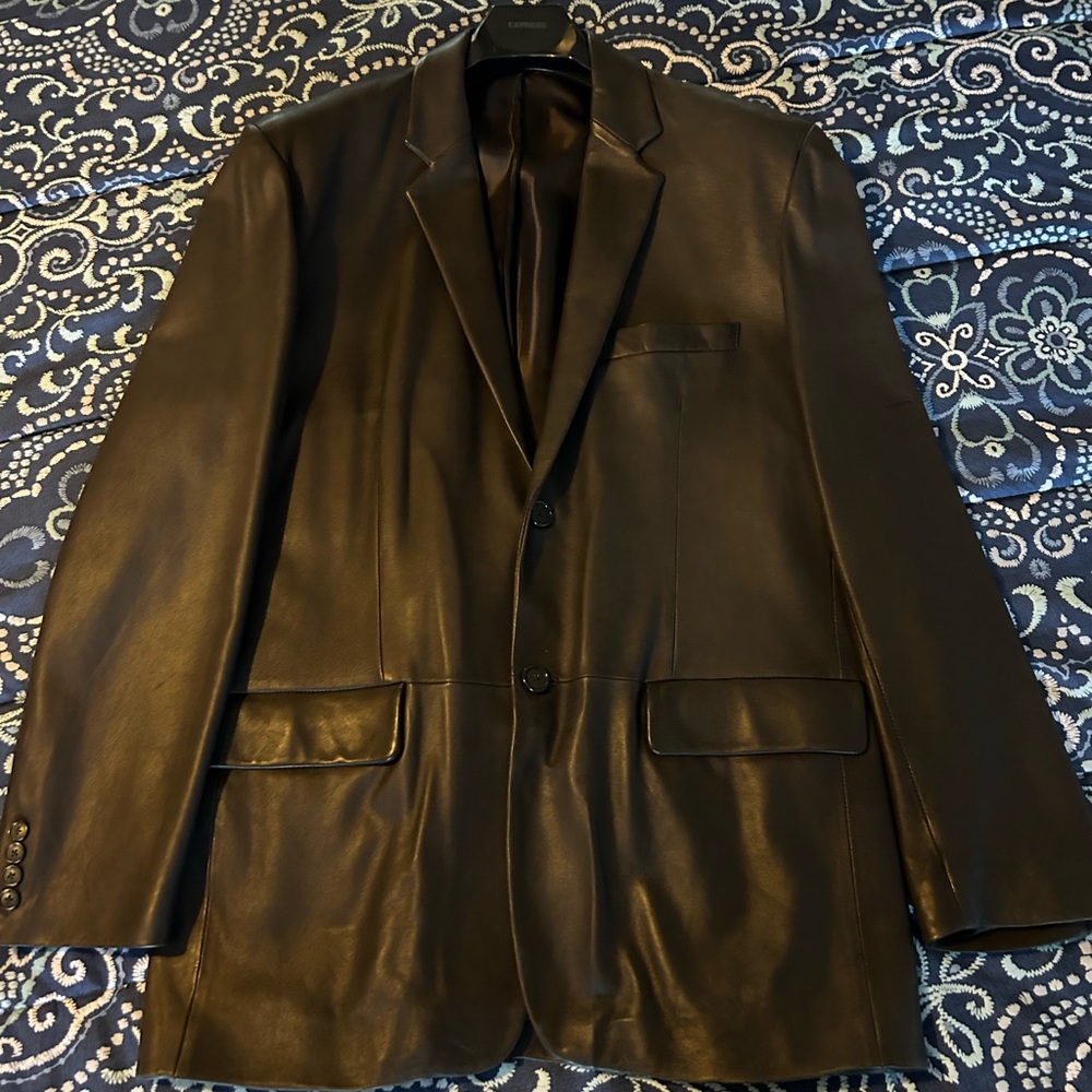 INC International Concepts Black Blazer